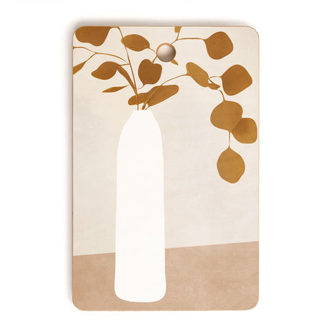 City Art Plant Cutting Board Rectangle