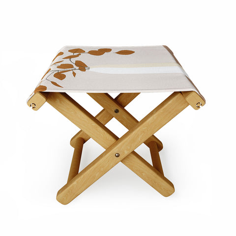 City Art Plant Folding Stool