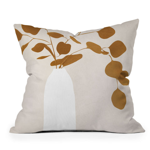City Art Plant Outdoor Throw Pillow