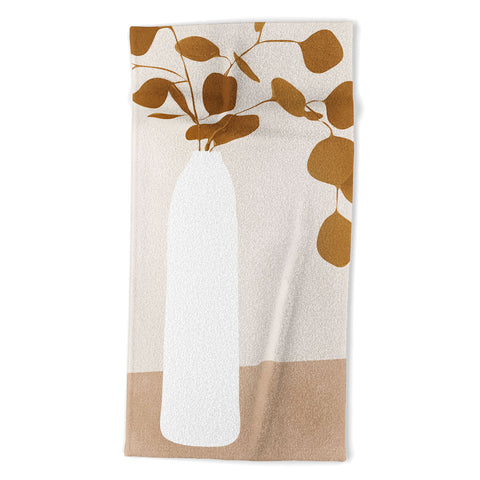 City Art Plant Beach Towel