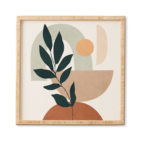 City Art Soft Shapes IV Framed Wall Art Havenly