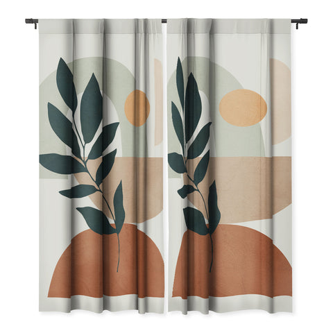 City Art Soft Shapes IV Blackout Non Repeat