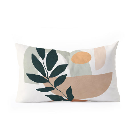 City Art Soft Shapes IV Oblong Throw Pillow