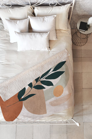 City Art Soft Shapes IV Fleece Throw Blanket