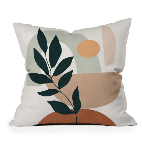 City Art Soft Shapes IV Outdoor Throw Pillow Havenly