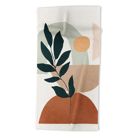City Art Soft Shapes IV Beach Towel