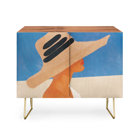 City Art Summer Hat Credenza