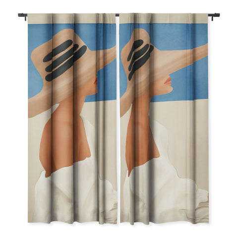 City Art Summer Hat Blackout Non Repeat