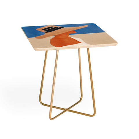 City Art Summer Hat Side Table