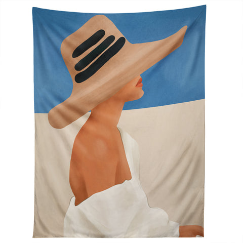 City Art Summer Hat Tapestry