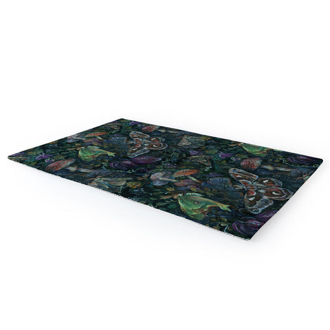 Clara McAllister Atlas Moth Mushroom Area Rug