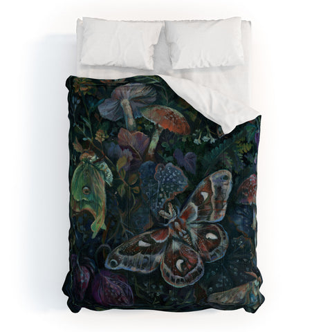 Clara McAllister Atlas Moth Mushroom Comforter