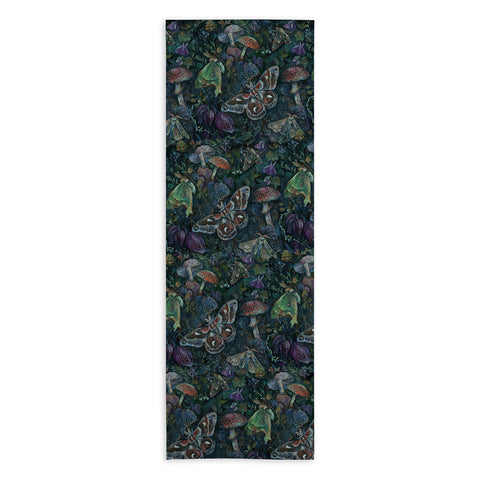 Clara McAllister Atlas Moth Mushroom Yoga Towel