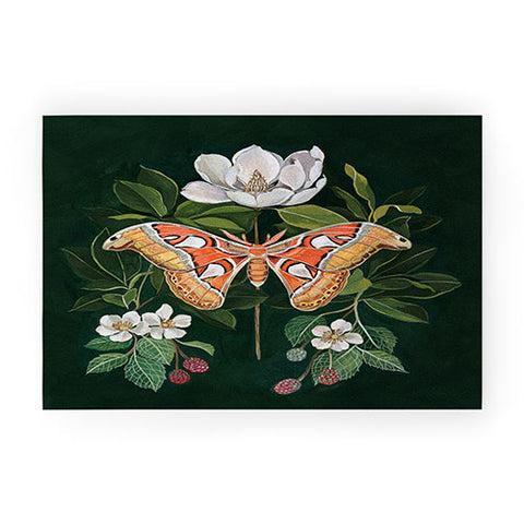 Clara McAllister Atlas Moth Welcome Mat