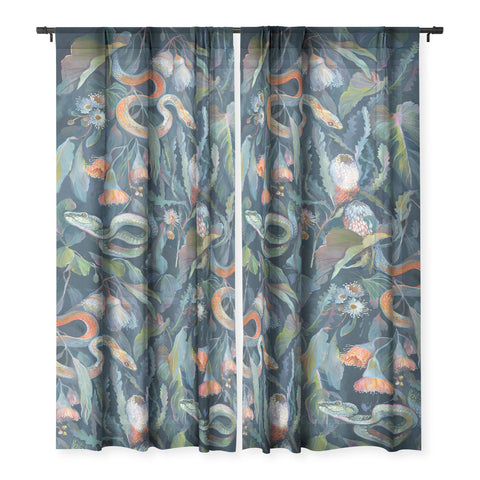 Clara McAllister Banksia Snake Sheer Non Repeat