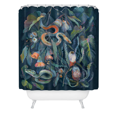 Clara McAllister Banksia Snake Shower Curtain