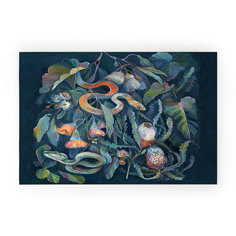 Clara McAllister Banksia Snake Welcome Mat