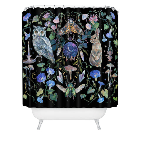 Clara McAllister Crystal Ball Shower Curtain