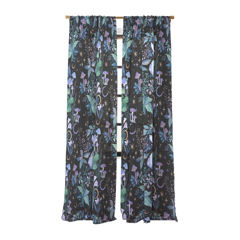 Clara McAllister Crystal Mushrooms Sheer Non Repeat