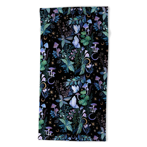 Clara McAllister Crystal Mushrooms Beach Towel