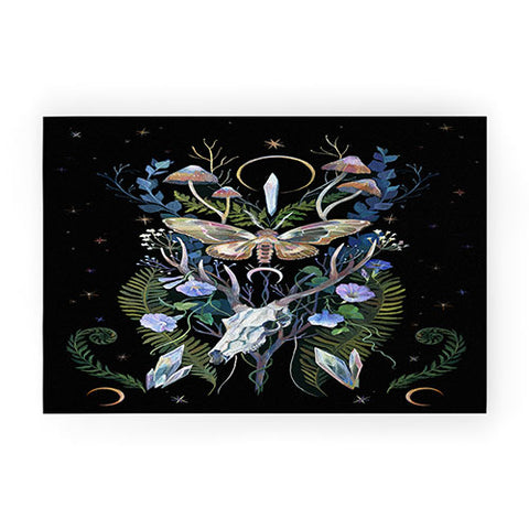 Clara McAllister Deer Skull Welcome Mat