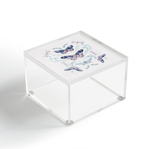 Clara McAllister Delicate Butterfly Acrylic Box