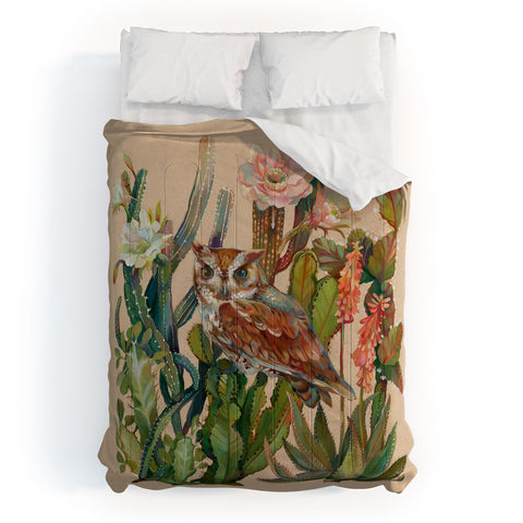 Clara McAllister Desert Owls Comforter