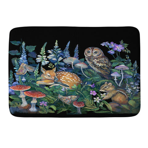 Clara McAllister Enchanted Woodland Memory Foam Bath Mat