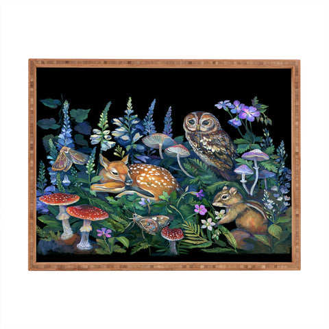 Clara McAllister Enchanted Woodland Rectangular Tray