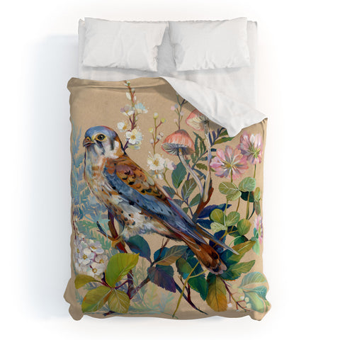 Clara McAllister Floral Falcon Duvet Cover