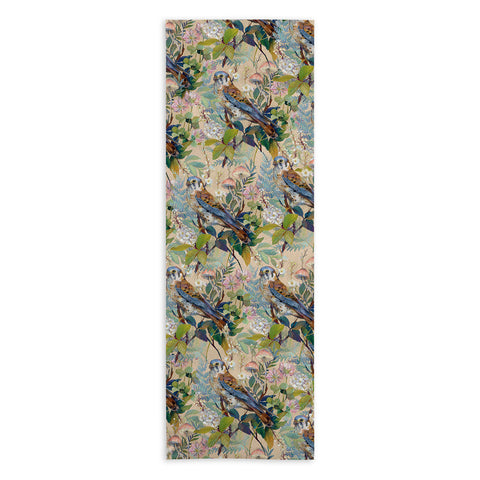 Clara McAllister Floral Falcon Yoga Towel