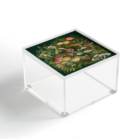 Clara McAllister Floral Moth Bouquet Acrylic Box
