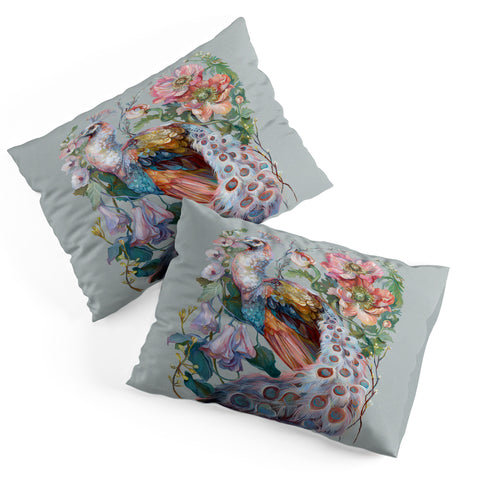 Clara McAllister Floral Peacock Pillow Shams