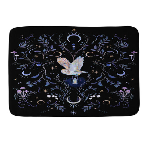 Clara McAllister Flying Owl Memory Foam Bath Mat