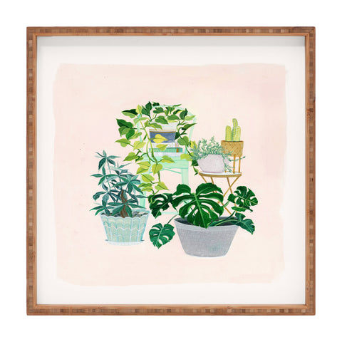 Clara McAllister House Plants and vases Square Tray