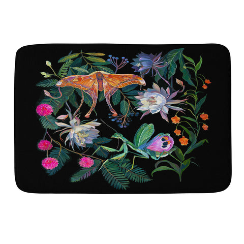 Clara McAllister Mantis Moth Memory Foam Bath Mat