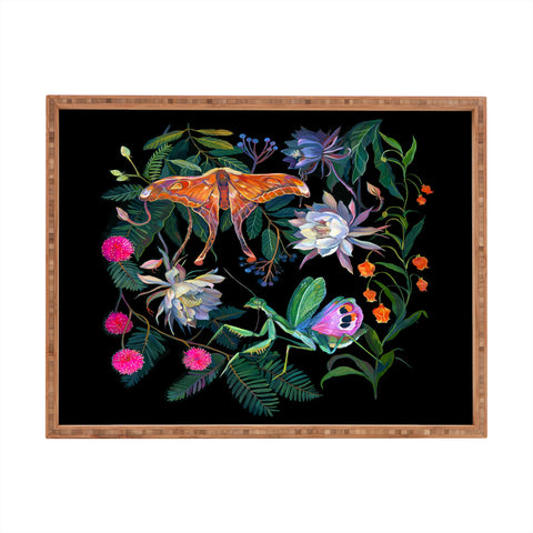 Clara McAllister Mantis Moth Rectangular Tray