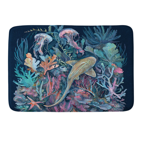 Clara McAllister Marine Life Memory Foam Bath Mat
