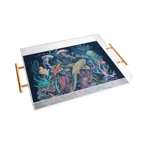 Clara McAllister Marine Life Acrylic Tray