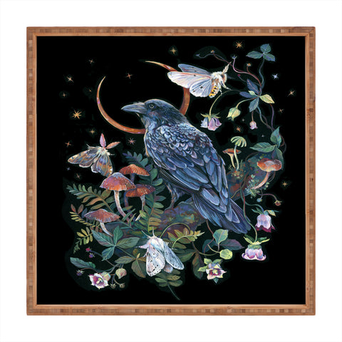 Clara McAllister Moon Crow Square Tray
