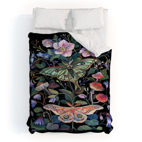 Clara McAllister Moths Magic Duvet Cover