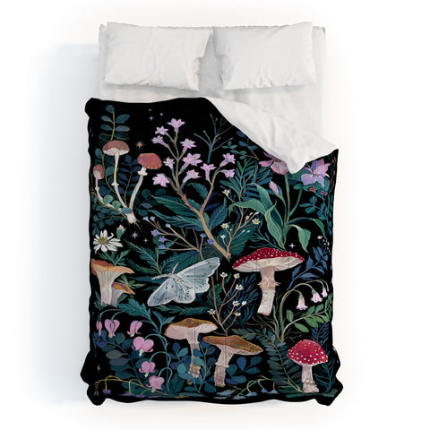 Clara McAllister Mushroom Night Garden Comforter