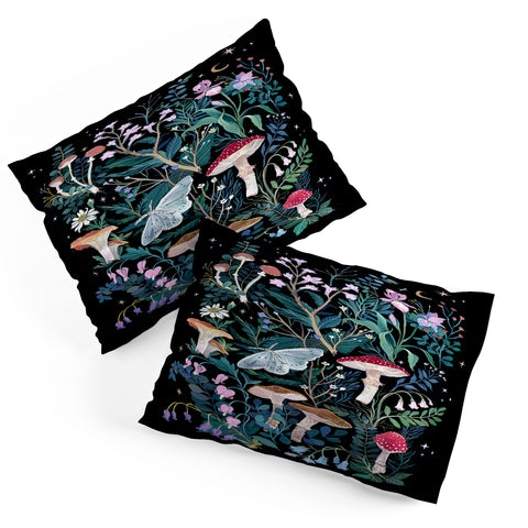 Clara McAllister Mushroom Night Garden Pillow Shams