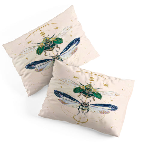 Clara McAllister Mystical Insects Moon Pillow Shams
