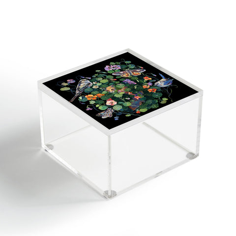 Clara McAllister Nasturtium fox garden Acrylic Box
