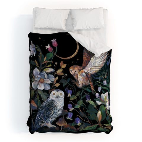 Clara McAllister Owls Magnolia Comforter
