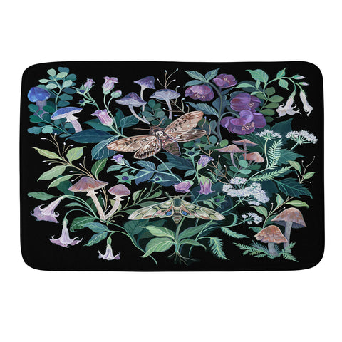 Clara McAllister Poison Garden Memory Foam Bath Mat