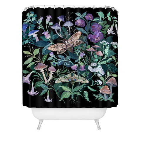 Clara McAllister Poison Garden Shower Curtain