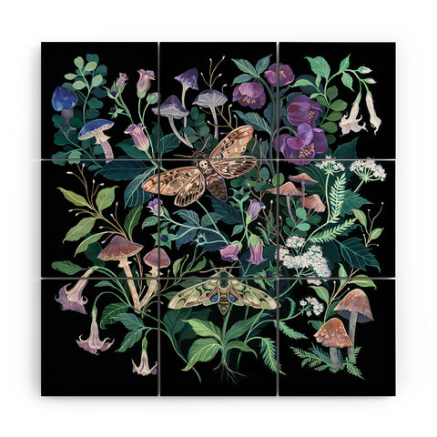 Clara McAllister Poison Garden Wood Wall Mural