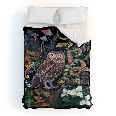 Clara McAllister Snakes and Owl Duvet Cover
